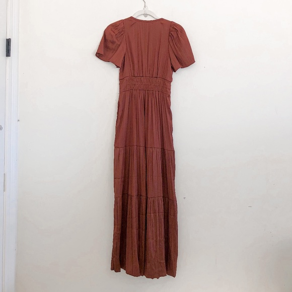 Anthropologie Somerset Dress Brown XXS NWT - Picture 10 of 11